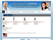 Tablet Screenshot of menshealthinstitute.org